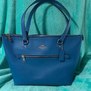 Coach Vibrant Blue Tote Bag